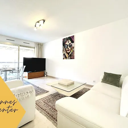 Cannes Center - Appartement 2 Pieces Avec Terrasse